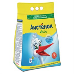 Стиральный порошок для всех типов стирки, 4 кг, АИСТЁНОК "Волшебный вихрь", бесфосфатный, 4301010015 - фото 13552825