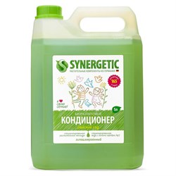 Кондиционер-ополаскиватель для белья 5 л, SYNERGETIC "Райский сад", гипоаллергенный концентрат, 110503 - фото 13555406