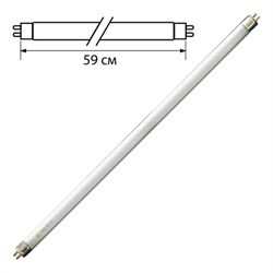 Лампа люминесцентная OSRAM L18/640, 18 Вт, цоколь G13, в виде трубки, длина 59 см, хол. белый свет - фото 13562630