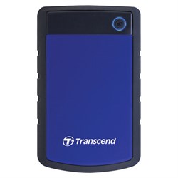 Внешний жесткий диск TRANSCEND StoreJet 1TB, 2.5", USB 3.0, синий, TS1TSJ25H3B - фото 13563041