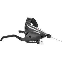 Шифтер/ручка тормоза Shimano ST-EF65-R 9sp, правая, 9-передач, трос 2000мм, черный - фото 13584306