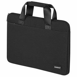 Сумка портфель HEIKKI ULTRA (ХЕЙКИ) с отделением для ноутбука 15,6", Total black, черная, 28х39х3 см, 272609 - фото 13589785