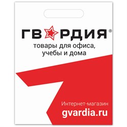 Пакет презентационно-упаковочный ГВАРДИЯ, 40х50 см, усиленная ручка, 503224 - фото 13590008