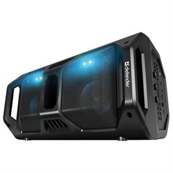 Колонка портативная DEFENDER Rage, 2.0, 50 Вт, Bluetooth, FM-тюнер, microSD, чёрная, 65109 - фото 13590181