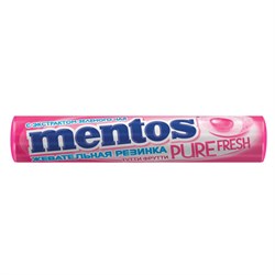 Жевательная резинка MENTOS Pure Fresh "Тутти-Фрутти", 15,5 г, 87546 - фото 13590422