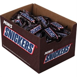 Батончики мини SNICKERS "Minis" шоколадные 1 кг, 57236 - фото 13591523