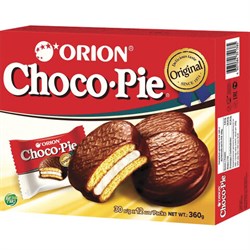 Печенье ORION "Choco Pie Original" 360 г (12 штук х 30 г), О0000013014 - фото 13591694