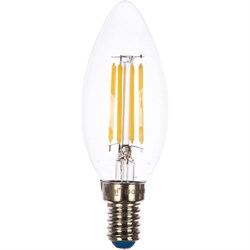 Светодиодная лампа Uniel LED-C35-6W/NW/E14/CL GLA01TR - фото 13592515