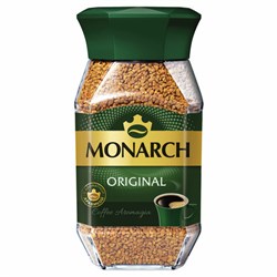 Кофе растворимый MONARCH "Original" 95 г, стеклянная банка, сублимированный, 8051325 - фото 13592675