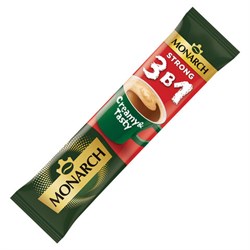 Кофе растворимый порционный MONARCH Original 3 в 1 &quot;STRONG&quot;, 13,5 г, пакетик, 8060229