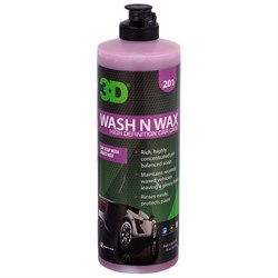 Автошампунь 3D Wash N Wax - фото 13593110