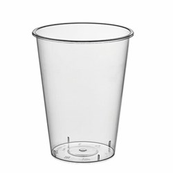 Стакан одноразовый пластиковый, прозрачный, сверхплотный, 375 мл, &quot;Bubble Cup&quot;, ВЗЛП, 1020ГП