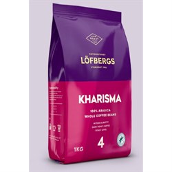 Кофе в зернах LOFBERGS "Kharisma", 1 кг, арабика 100%, Швеция, 41368 - фото 13599574