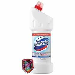 Средство для уборки туалета 1,5 л, DOMESTOS (Доместос) "Эксперт сила 7", "Ультра Белый", 67683236 - фото 13601982