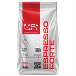 Кофе в зернах PIAZZA DEL CAFFE "Espresso Forte" 1 кг, 1097-06 - фото 13607779