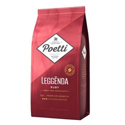 Кофе в зернах POETTI "Leggenda Ruby" 1 кг, арабика 100%, 18002 - фото 13607944