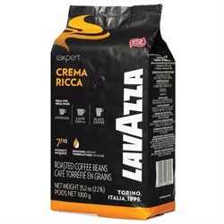 Кофе в зернах LAVAZZA "Crema Ricca Expert" 1 кг, ИТАЛИЯ, 3003 - фото 13607987