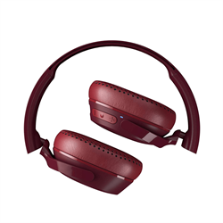 Skullcandy Наушники беспроводные накладные RIFF WIRELESS ON-EAR, красно-черные - фото 13610554