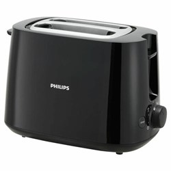 Тостер PHILIPS HD2581/90, 830 Вт, 2 тоста, 8 режимов, пластик, черный - фото 13621697