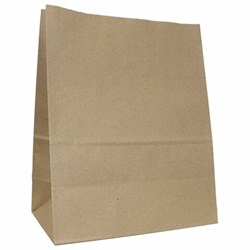 Крафт-пакет бумажный 26х15х35 см, плотность 90 г/м2, 110371 - фото 13622062