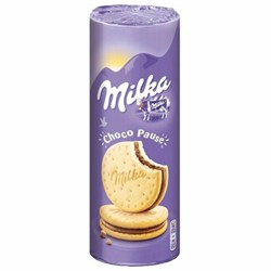 Печенье MILKA &quot;Choco Pause&quot; с начинкой из молочного шоколада, 260 г, 9001755