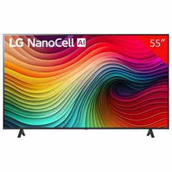 Телевизор LG 55NANO80T6A, 55" (138 см), NanoCell, 3840 x 2160, 4K, 16:9, SmartTV, Wi-Fi, черный - фото 13644332