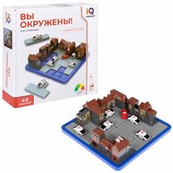 Настольная логическая игра IQ ТРЕНИНГ "Вы окружены!", 1TOY, Т25559 - фото 13652410