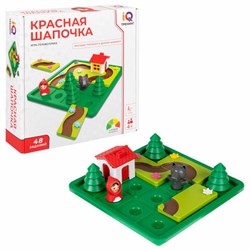 Настольная логическая игра IQ ТРЕНИНГ "Красная шапочка", 1TOY, Т25562 - фото 13652413