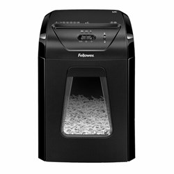 Уничтожитель (шредер) FELLOWES POWERSHRED 12C, 4 уровень секретности, фрагменты 4х40 мм, 12 л., 18 л, FS-71201 - фото 13661974