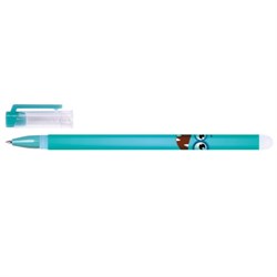 Ручка стираемая гелевая ЮНЛАНДИЯ "Монстрики", корпус ассорти, СИНЯЯ, узел 0,5 мм, линия письма 0,35 мм, 144242 - фото 13666053