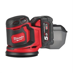 Аккумуляторная эксцентриковая шлифмашина Milwaukee M18 BOS125-502B - фото 13671518