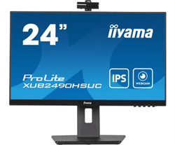 Монитор LCD 23.8'' 16:9 1920х1080(FHD) IPS, 60 Hz, 250 cd/m2, H178°/V178°, 1000:1, 80M:1, 16.7M, 4ms, VGA, HDMI, DP, USB-Hub, Height adj, Pivot, Tilt, Swivel, Speakers, 3Y, Black - фото 13673101