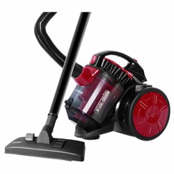 Пылесос CENTEK CT-2531 с контейнером "циклон", 1800 Вт, мощность всасывания 350 Вт, черный/красный - фото 13681275