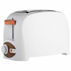 Тостер CENTEK CT-1420, 750 Вт, 2 тоста, 7 режимов, пластик, белый - фото 13681289