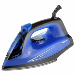 Утюг CENTEK CT-2360, 1600 Вт, антипригарное покрытие, антикапля, антинакипь, синий, CT-2360 BLUE - фото 13681294