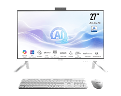 Modern AM273Q AI 1UM-047XRU (MS-AF01)  27'' QHD(2560x1440)/Intel Core Ultra 5 125U 1.30~4.30GHz 12core/16GB/512GB SSD/Integrated/WiFi/BT/2.0MP/CR/KB+MOUSE(WLS)/noOS/1Y/WHITE - фото 13681810