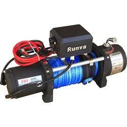 Автомобильная электрическая лебедка RUNVA EWX6000SR - фото 13684339