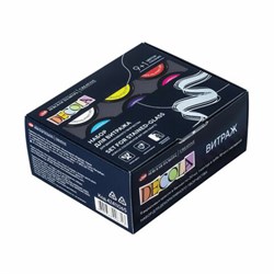 Краски акриловые для витража с контуром "Декола", 9 цветов по 20 мл, в банках, Невская Палитра, 42411065 - фото 13686916