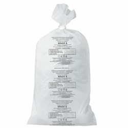 Пакеты для медицинских отходов КОМПЛЕКТ 50 шт., класс А (белые) 60 л, 70х80 см, 16 мкм, ПТП "Киль" - фото 13687117