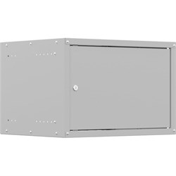 Настенный телекоммуникационный шкаф NTSS LIME 6U 550x450x370мм, 2 профиля 19, дверь сплошная металл, боковые стенки несъемные, разобранный, с - фото 13690698