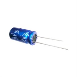 Конденсатор электролитический JB Capacitors 330мкФ, 50В, 105C, 10x21 / P:5 мм, (Low Imp) - фото 13694574