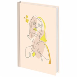 Ежедневник недатированный А5 145х215 мм, ламинированная обложка с фольгой, 160 л., STAFF, "Силуэт", 115565 - фото 13694836