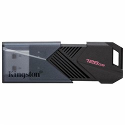 Флеш-диск 128 GB KINGSTON DataTraveler Exodia Onyx, разъем USB 3.2, черный, DTXON/128GB - фото 13695257