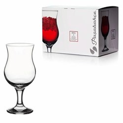 Бокал для коктейлей на ножке, 380 мл, КОМПЛЕКТ 6 штук, стекло, PASABAHCE "БИСТРО", фирменная подарочная упаковка, 44872 - фото 13695555