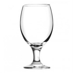 Бокал для пива на ножке, 400 мл, КОМПЛЕКТ 3 штуки, стекло, PASABAHCE "БИСТРО", фирменная подарочная упаковка, 44417 - фото 13695557