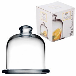 Лимонница с крышкой, высота 105 мм, стекло, PASABAHCE "БЕЙЗИК", фирменная подарочная упаковка, 98397 - фото 13695566