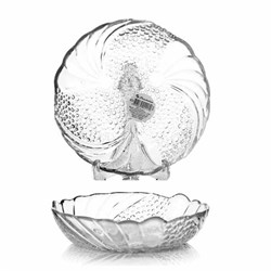 Тарелка глубокая, 160 мм, стекло, PASABAHCE "ПАПИЙОН", 10275СЛ1 - фото 13695582