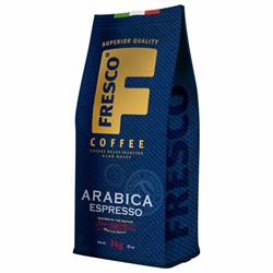 Кофе в зернах FRESCO "Arabica Espresso" 1 кг, арабика 100% - фото 13701322