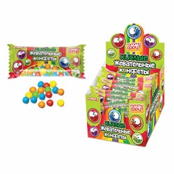 Конфеты ГАММИ ФРУТ кислые жевательные, 20 г, КОНФИТОЙ, КТ94818 - фото 13701408