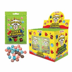 Конфеты ВЗРЫВ МОЗГА супер кислые "Напряги извилины", жевательные шарики, 12 г, КОНФИТОЙ, КТ94995 - фото 13701409